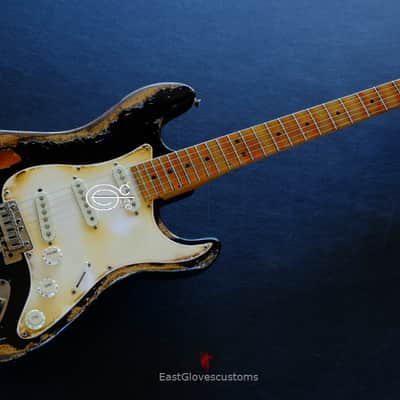 Peavey Predator Black Made in USA Aged Heavy Relic image 14