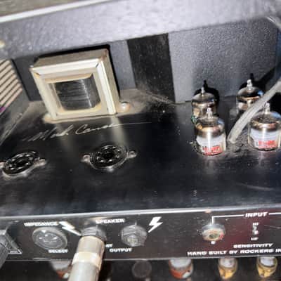 Cameron prototype rack CCV Ocean Preamp 2 Channel with modded VHT2150 poweramp image 9