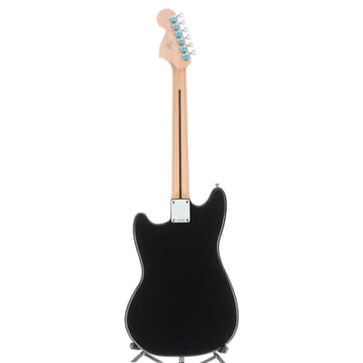 Immagine Squier Sonic Mustang HH, Maple Fingerboard, Black Pickguard, Black (RP) - 6