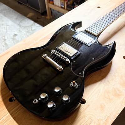 Greco SS (SG) Double Cutaway Special 1989 - Ebony image 3