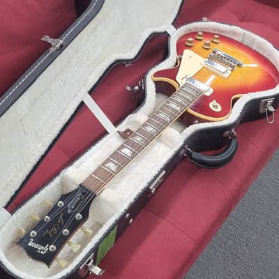 Gibson Les Paul Deluxe with Case 1973 - Cherry Sunburst image 4