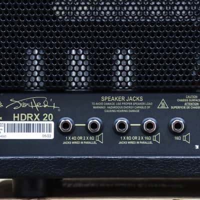 PRS HDRX 20 Head "Hendrix Circuit" 20-Watt All-Tube Guitar Amplifier Head image 7