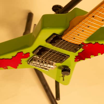 ESP GUITARS Random Star Rare green finish. image 6