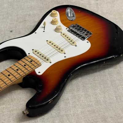 Vintage Harmony H80T Sunburst Strat image 8