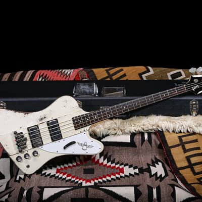 1976 Gibson Thunderbird IV “White” image 1