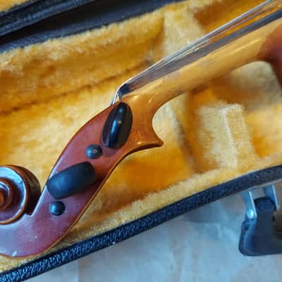 Suzuki Model 220 (1/10 Size) Violin, Japan 1975, with case & bow image 11