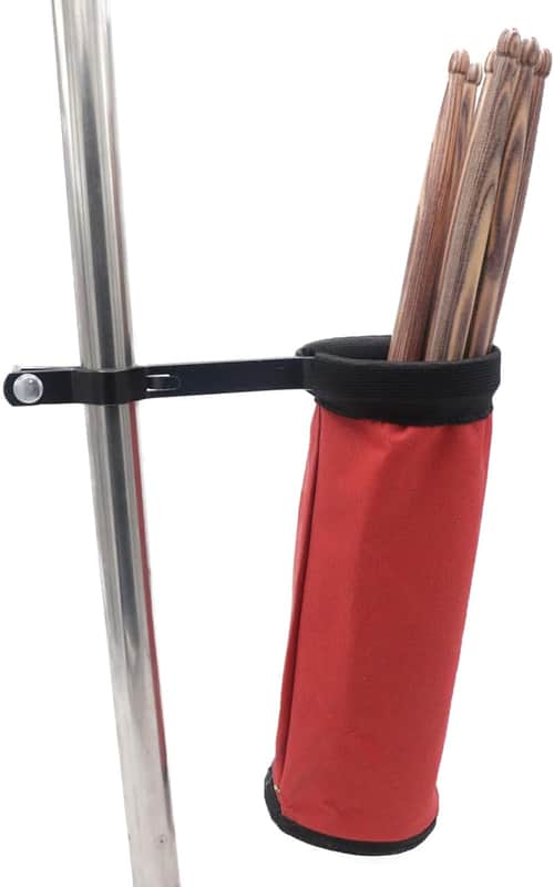 Portable Nylon Drum Stick Bag, Quick Change Drum Stick Holder for Drum Set, Waterproof and Dustproof Drum Sticks Bag, Percussion Stick Bag with Large Capacity image 1
