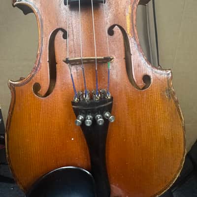 Vintage Unbranded 3/4 Violin image 11