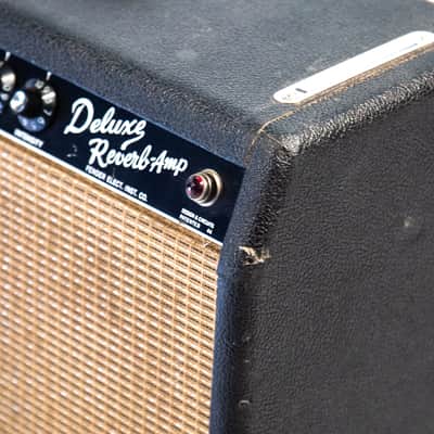 1964 Fender Deluxe Reverb Amp Owned by Brian Setzer image 8