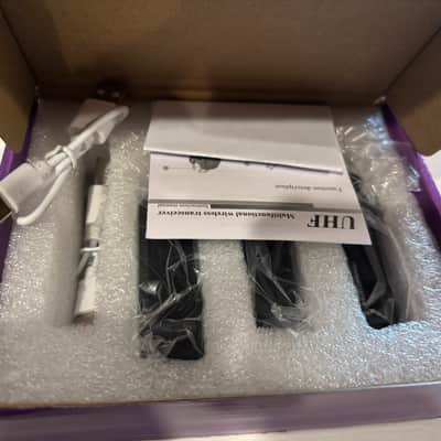 K-006 UHF Wireless TX/RX Set - Black (2) Transmitters, (1) Receiver BRAND NEW! image 3