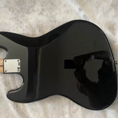 Fender MIM Geddy Lee Jazz Bass 2020 - Black image 3