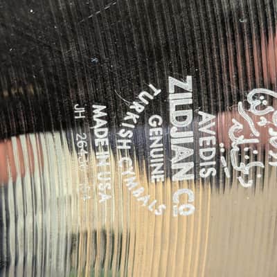 Zildjian 14" A Custom Hi-Hat Cymbals (Pair) 1991 - Present - Brilliant image 12