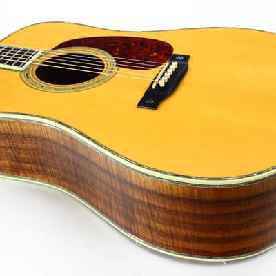 1991 Martin D-45 KLE Koa Limited Edition D45 - Bearclaw Spruce, Brazilian Rosewood Headplate, Engraved Tuners d-45kle image 20