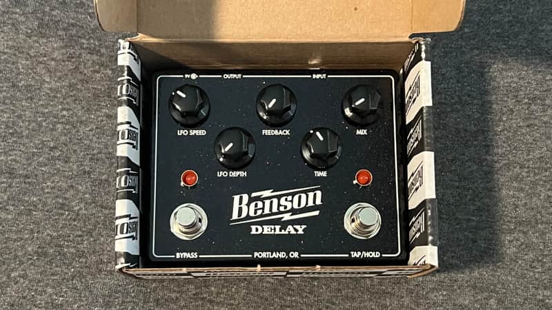 Benson Amps Delay 2023 - Present - Black image 1
