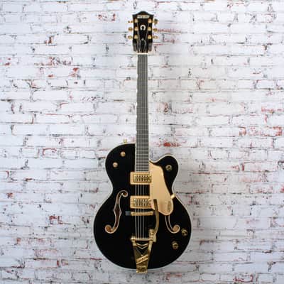 Gretsch - 2003 MIJ 6120B Chet Hollow Body Electric Guitar w/Bigsby - Black - x2688 - USED image 2