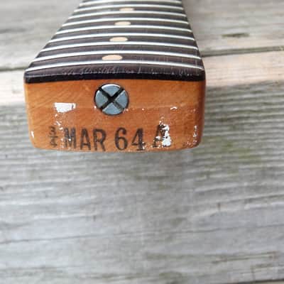 Fender Musicmaster neck 1964 natural image 8