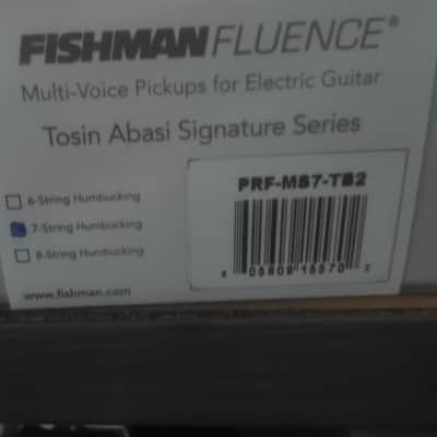 Fishman PRF-MS7-TB2 Fluence Tosin Abasi 7-String Modern Humbucking Pickup Set 2010s - Black image 8