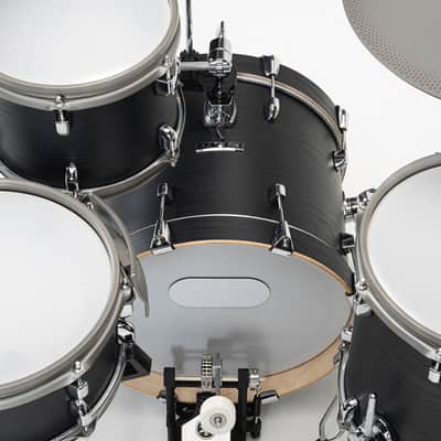 EFNOTE Kick Drum 16” Bass Black Oak EFD-K1612-WS image 2