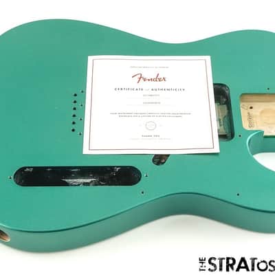 Fender American Professional Classic Tele BODY Faded Sherwood Green Metallic image 2