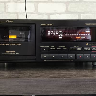PIONEER CT-757 Rare Vintage Serviced MINT Stereo Cassette Deck 1990 Warranty image 15