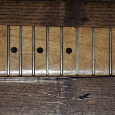 Fender USA Stratocaster 57 Reissue Neck 1984 Aged Natural Gloss image 9
