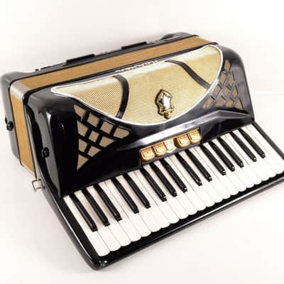 Rare Hohner Lucia III - 96 bass, 8 reg. Top German Piano Accordion+Original Hard Case~MUSETTE SWITCH image 8