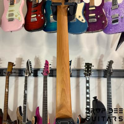 Schecter USA Custom Shop Sunset Custom-II HSS Electric Guitar w/ Case-Ocean Blue Burst Satin image 15