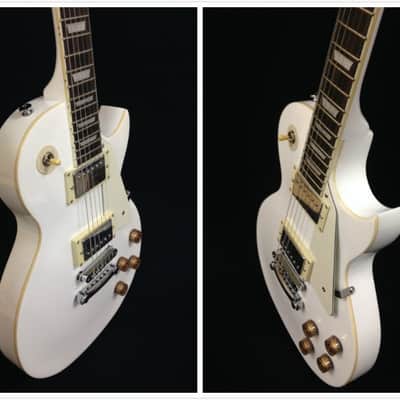HAZE SEG-277 WH electtric guitar 2018 White image 8
