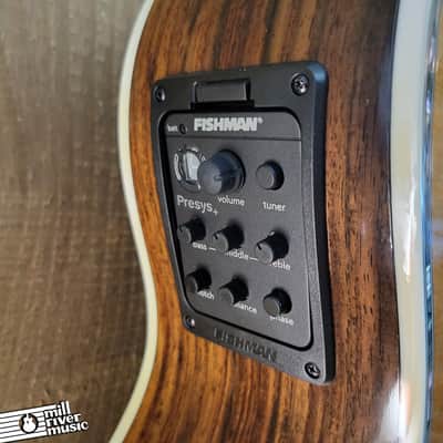 Zager 80ce OM Acoustic Electric Guitar Used image 4