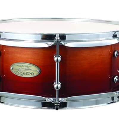 Canopus Session Superior 5.5x14 Snare Drum - Russet Brown Fade Lacquer image 8