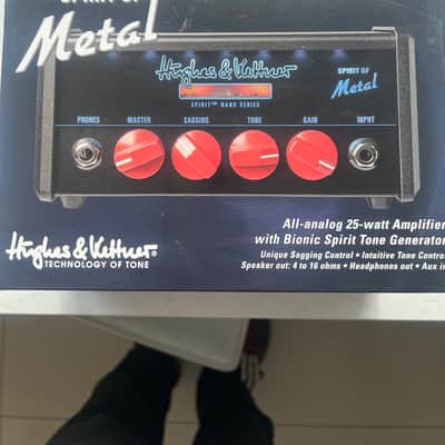 Hughes & Kettner Spirit of Metal nano amp 2020 - Black image 1