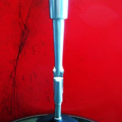 Vintage 1960's Calrad DM21 dynamic omni-directional microphone Dual Z / Hi Z harp mic w cable Olson Lafayette image 7