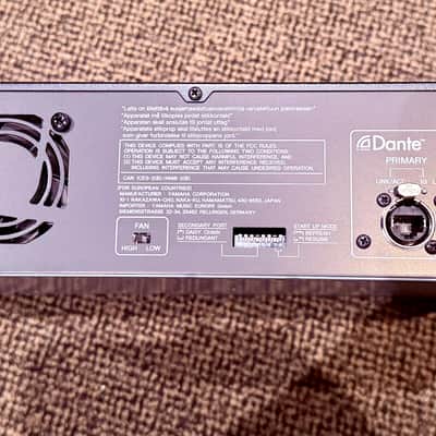 Yamaha Tio1608-D 16 Channel Dante Input Interface 2015 - Present - Black image 2