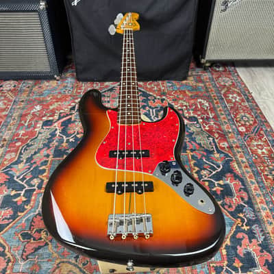 Fender Japan 62 Reissue Jazz Bass JB62 3 Tone Sunburst Fujigen Japan -1993-94 image 10