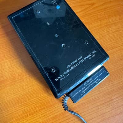 SR&D Rockman X100 Pocket Amplifier 1984 - 1994 - Blue image 2
