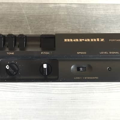 Marantz PMD-101 Portable Cassette Tape Field Recorder 1985 With Original Case image 7