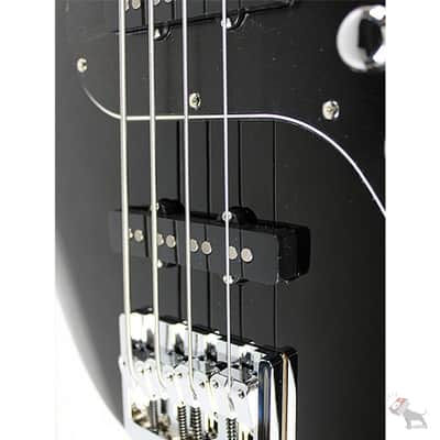 FGN EMJ-ASH-M/BK Expert Series Might Jazz Electric Bass Maple Fretboard Black Finish image 5