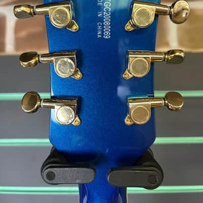 Gretsch G5655TG Electromatic Azure Metallic 2020 Semi-Hollow Electric Guitar image 8