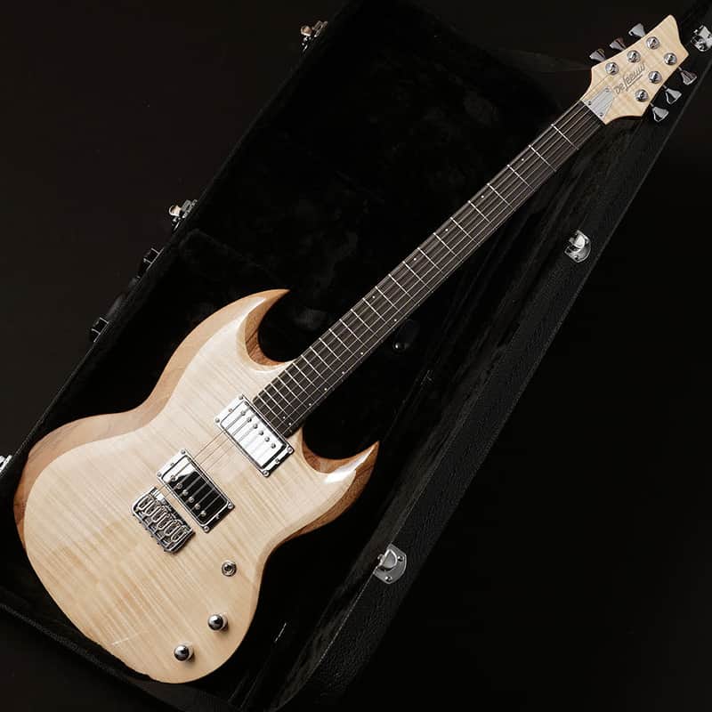 De Leeuw Guitars SY Walnut/Maple  - Natural image 1