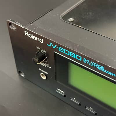 Roland JV-2080 64-Voice Synthesizer Module 1997 - 2000 - Black image 4