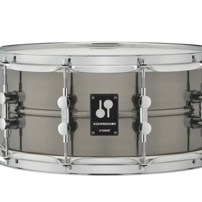 Sonor Kompressor Snare Drum 14 In. x 6.5 In. Brass (KS-1465-SDB) image 2