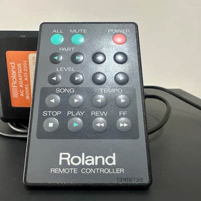 Roland Sound Canvas SC-55 MIDI Sound Generator 1991 - 1993 - Black + with Remote Controller & Original Power Supply image 4