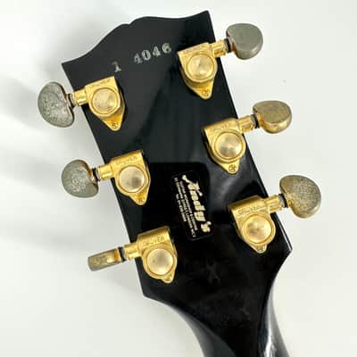 1991 Gibson Pre-Historic Les Paul '57 Custom Reissue - Ebony image 9