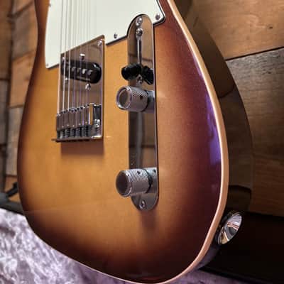 2022 Fender American Ultra Tele MP Mochaburst w/case image 3