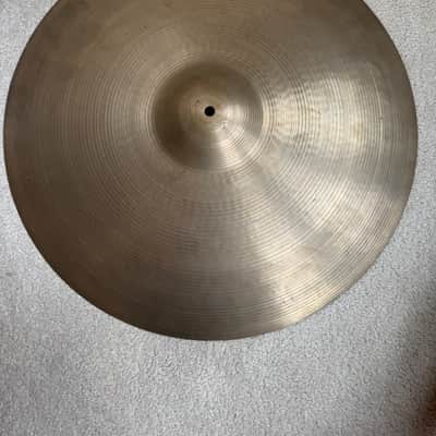 Zildjian 22” A Ride Cymbal 70s - Cu image 1