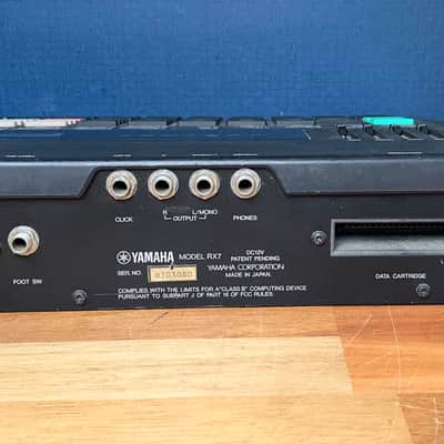 Yamaha RX7 Digital Rhythm Programmer - Black image 5
