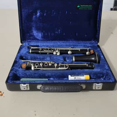 Vintage 1930s Buffet Crampon & Cie Clarinet Buffet LP Low E Made In Paris France Straight Clarinet Straight Wood Original Case image 3