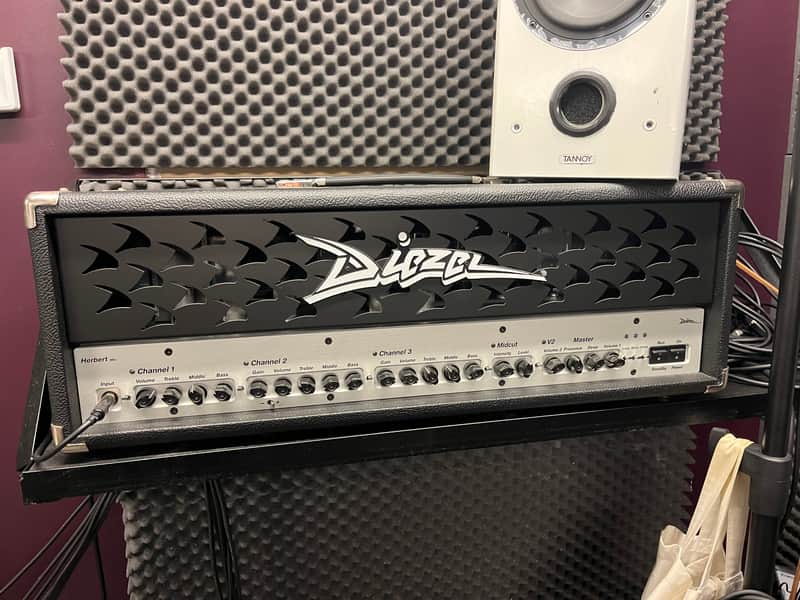 Diezel Herbert Mk2 3-Channel 180-Watt Guitar Amp Head 2010 - 2019 - Black