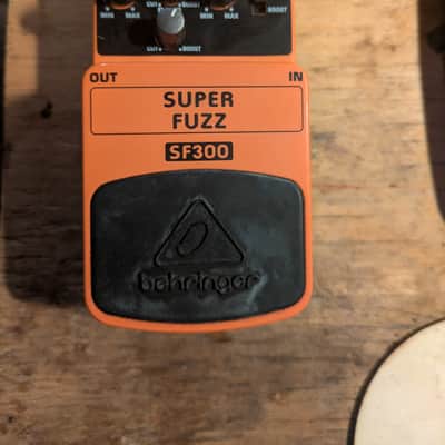 Behringer SF300 Super Fuzz Pedal - Orange image 1