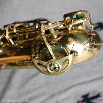 Selmer Mark VI Alto Saxophone 1963- Lacquered Brass - Tuned Up and Serviced image 9